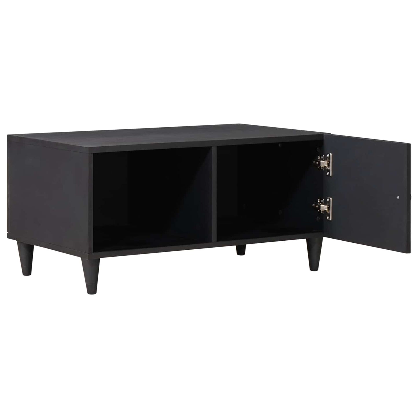 vidaXL Couchtisch Mehrfarbig 80 x 50 x 40 cm Massivholz Mango