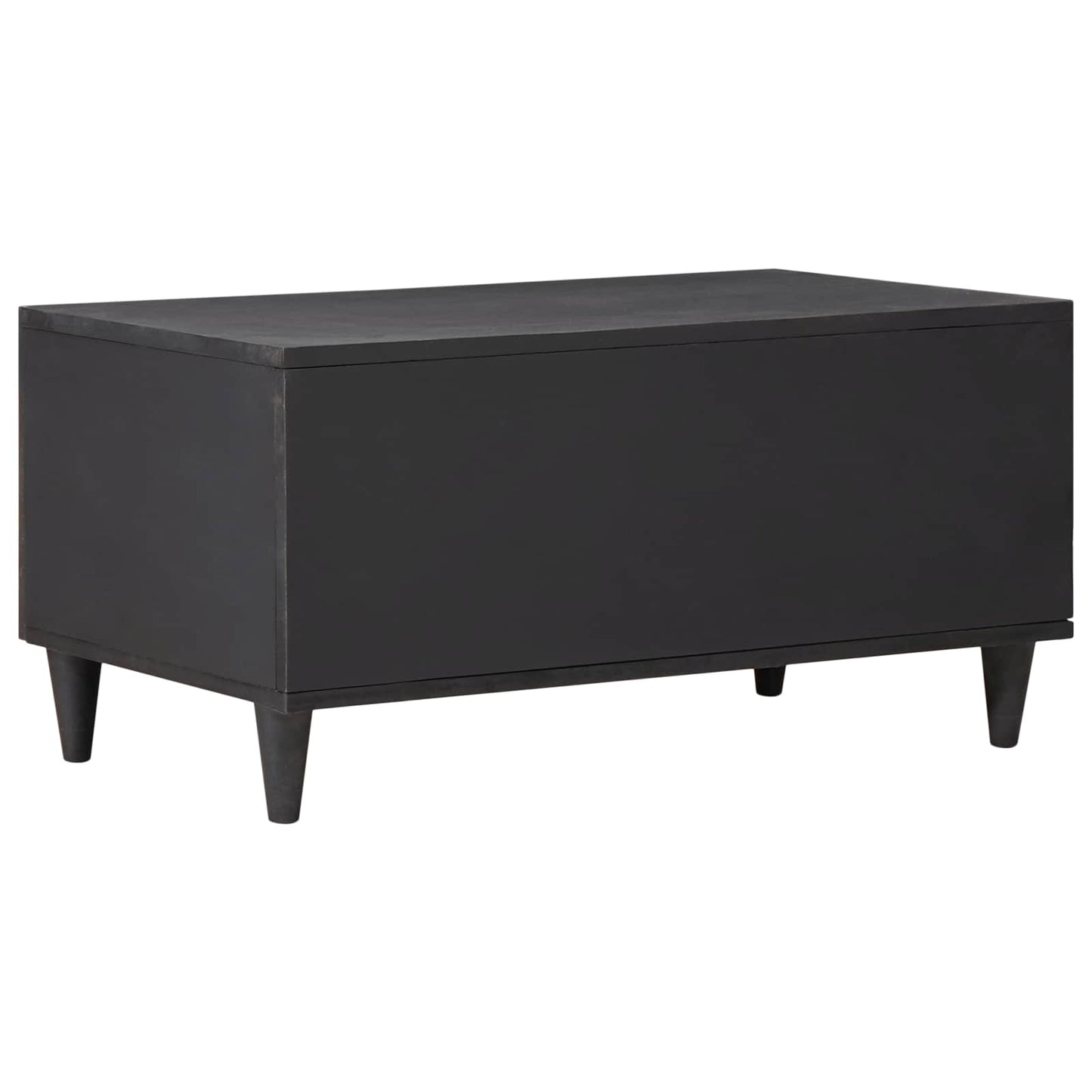 vidaXL Couchtisch Mehrfarbig 80 x 50 x 40 cm Massivholz Mango