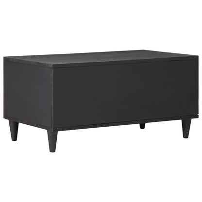 vidaXL Couchtisch Mehrfarbig 80 x 50 x 40 cm Massivholz Mango