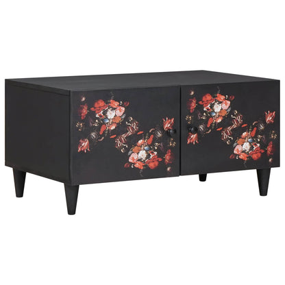 vidaXL Couchtisch Mehrfarbig 80 x 50 x 40 cm Massivholz Mango