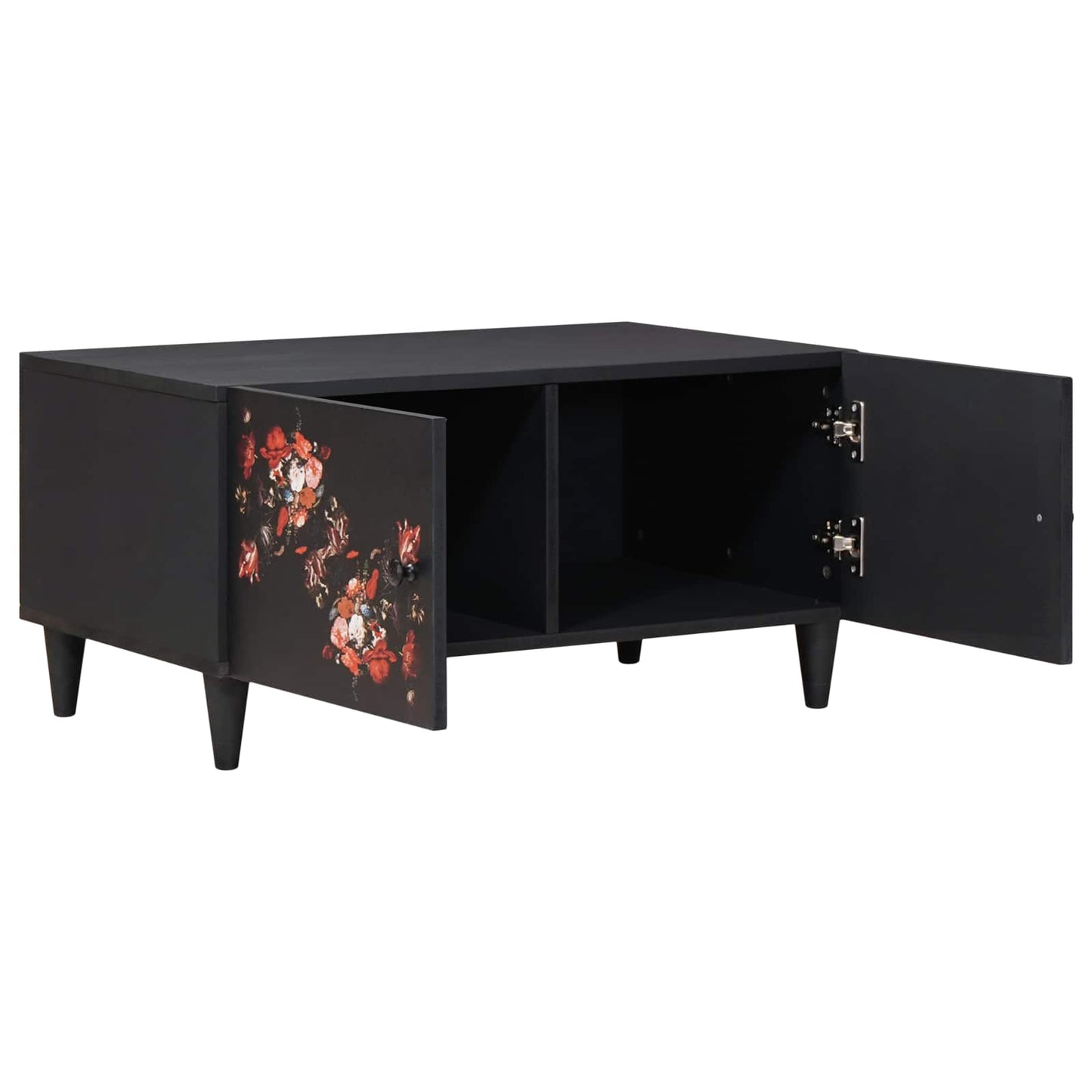 vidaXL Couchtisch Mehrfarbig 80 x 50 x 40 cm Massivholz Mango