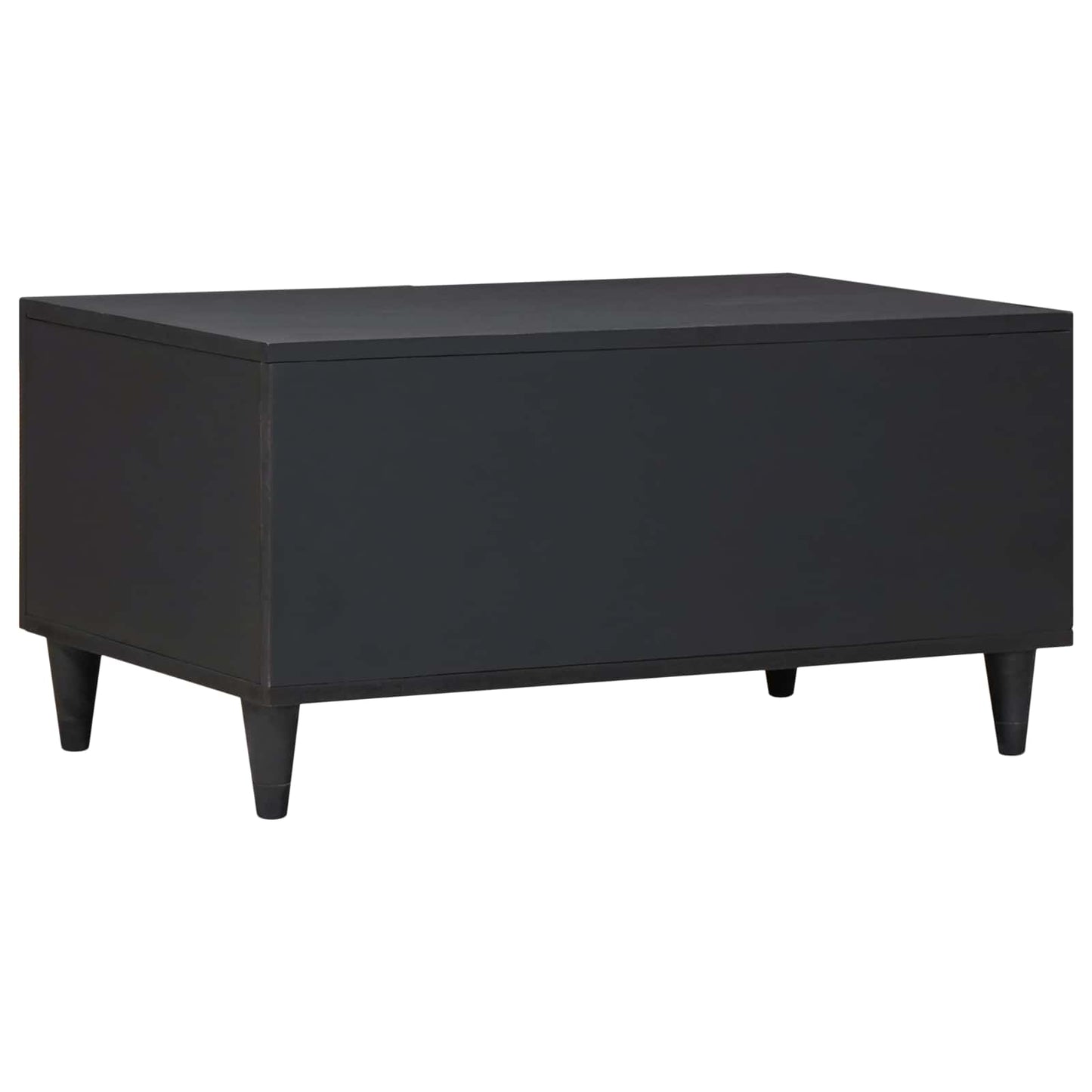 vidaXL Couchtisch Mehrfarbig 80 x 50 x 40 cm Massivholz Mango