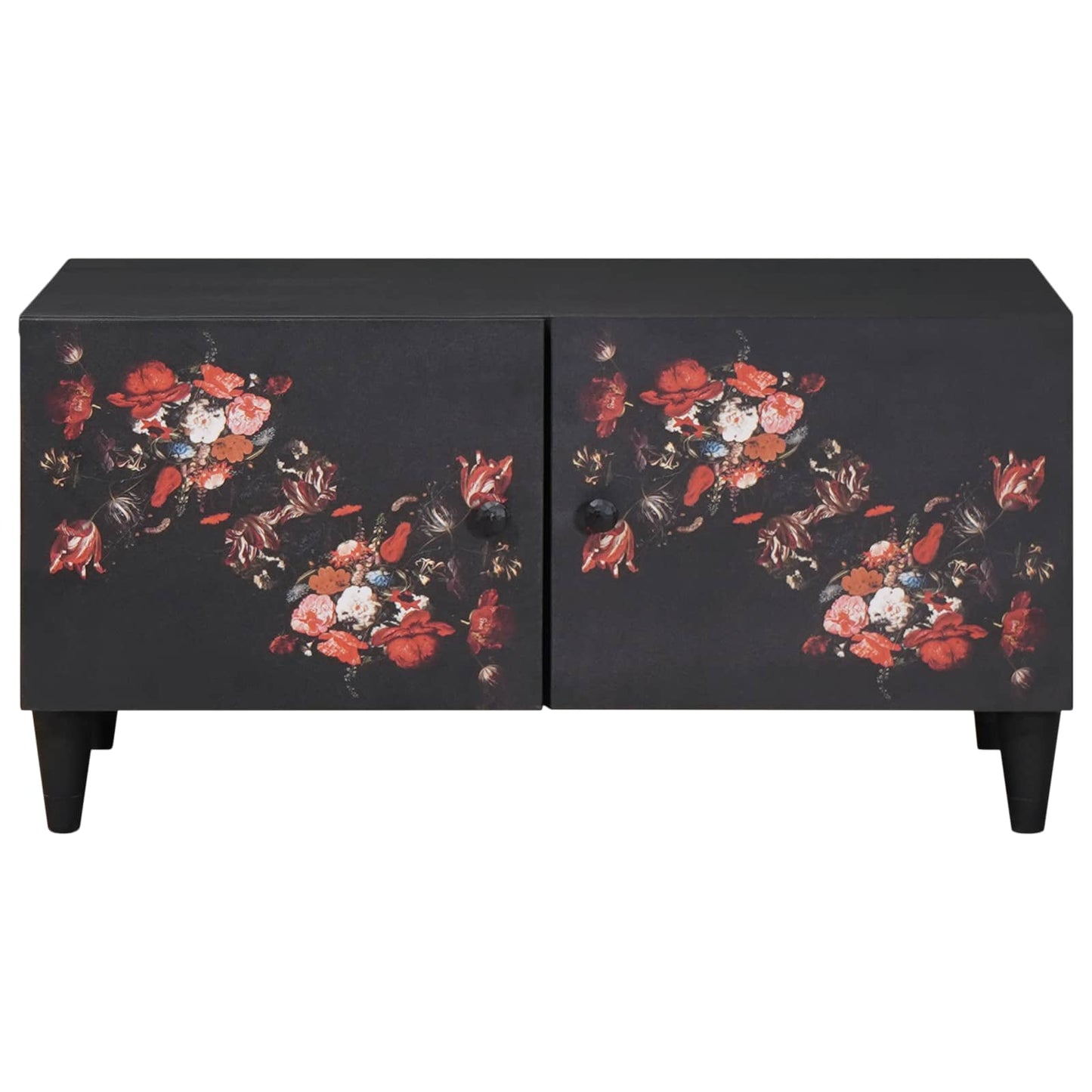 vidaXL Couchtisch Mehrfarbig 80 x 50 x 40 cm Massivholz Mango