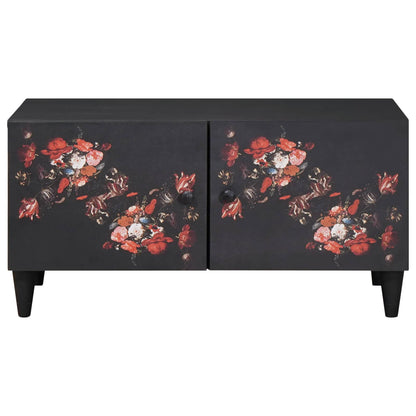 vidaXL Couchtisch Mehrfarbig 80 x 50 x 40 cm Massivholz Mango