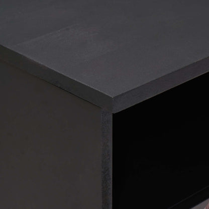 vidaXL Nachttisch Braun 40 x 33 x 46 cm Massivholz Mango