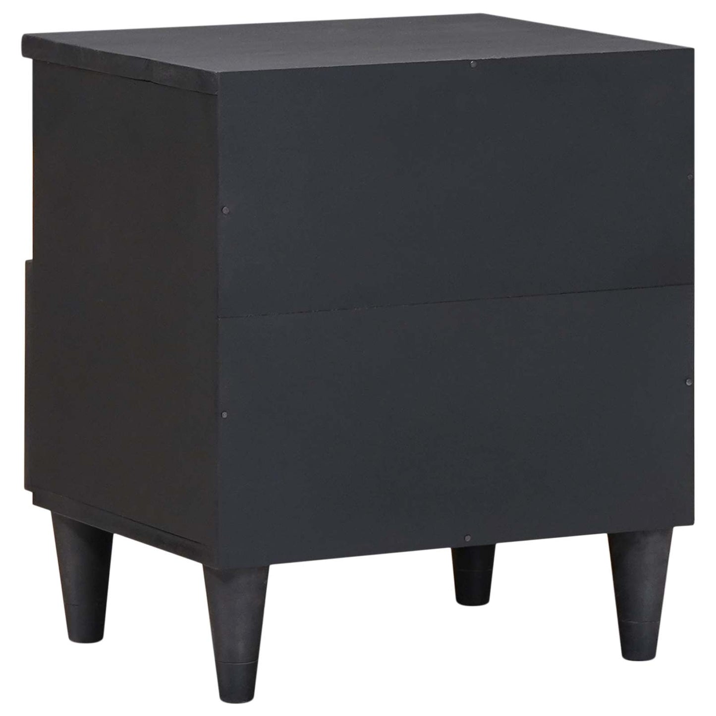 vidaXL Nachttisch Braun 40 x 33 x 46 cm Massivholz Mango