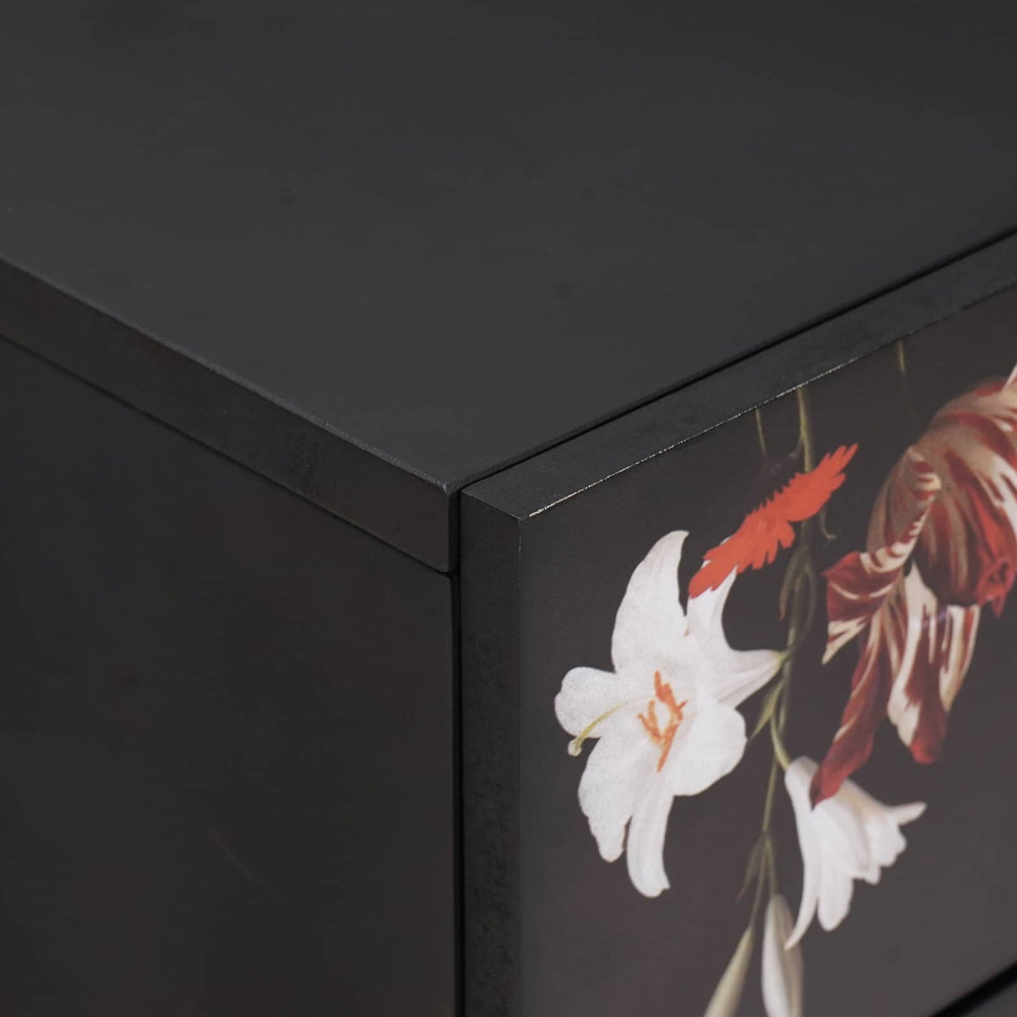 vidaXL Nachttisch Mehrfarbig 50 x 33 x 60 cm Massivholz Mango