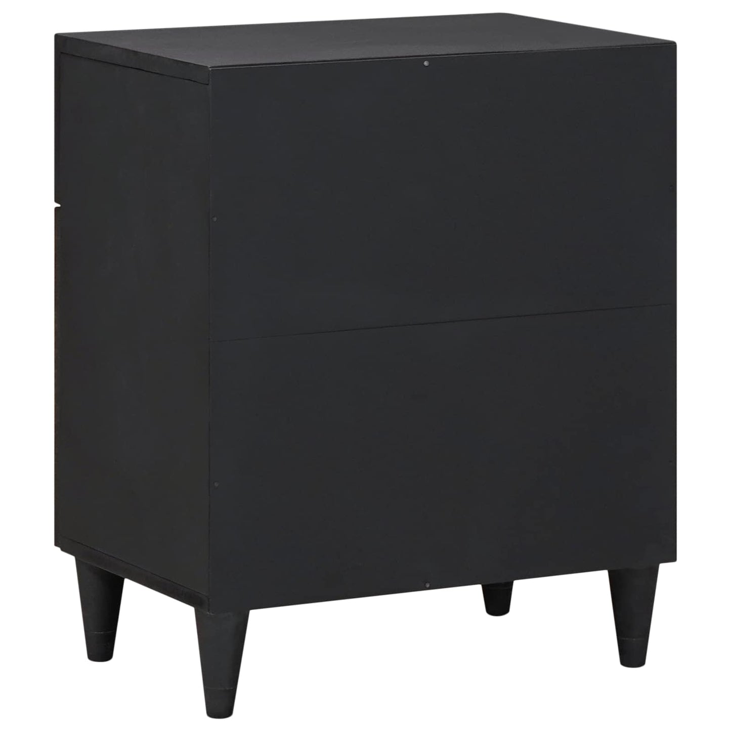 vidaXL Nachttisch Mehrfarbig 50 x 33 x 60 cm Massivholz Mango
