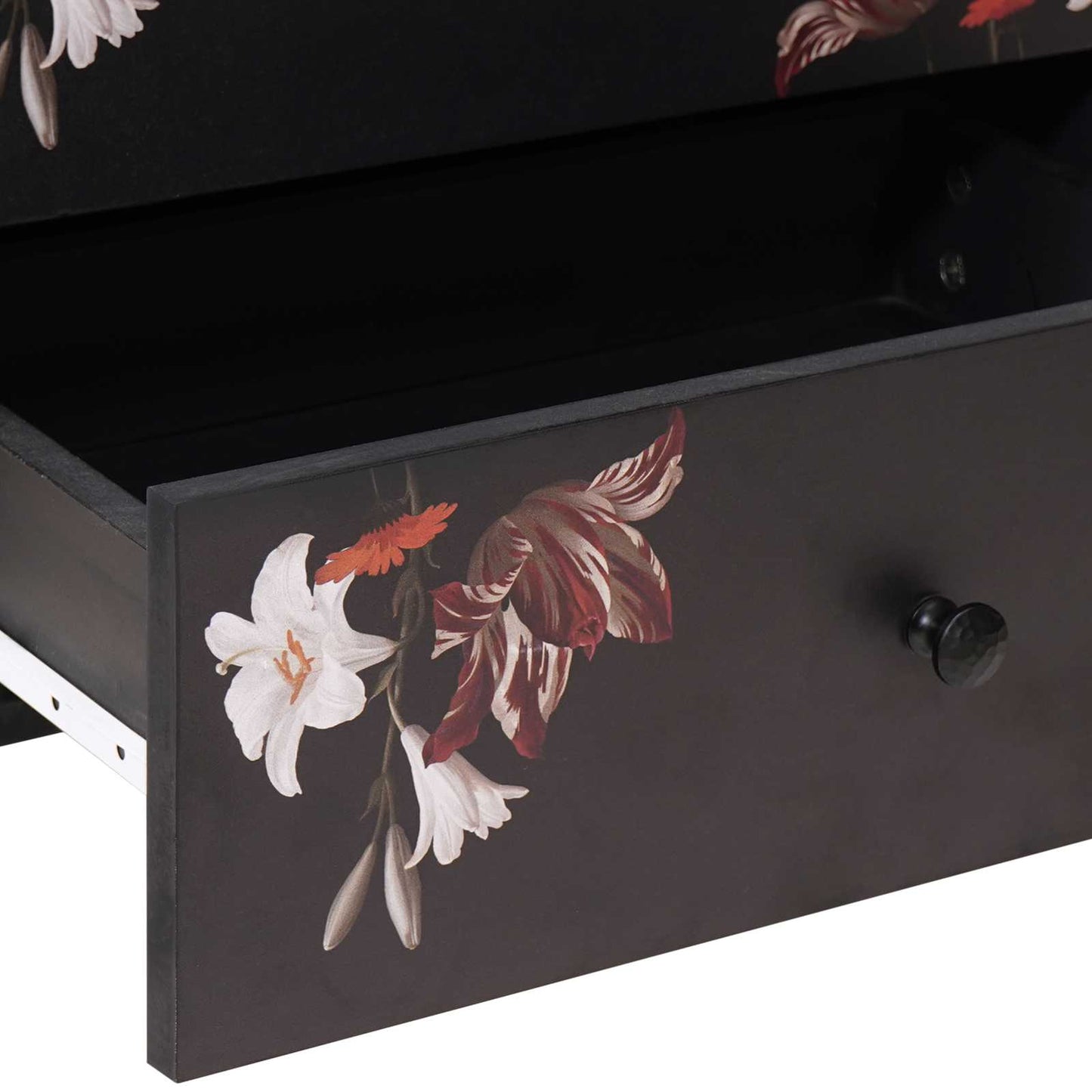 vidaXL Nachttisch Mehrfarbig 50 x 33 x 60 cm Massivholz Mango