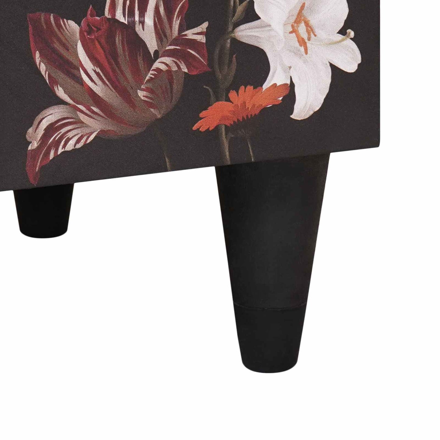 vidaXL Nachttisch Mehrfarbig 50 x 33 x 60 cm Massivholz Mango