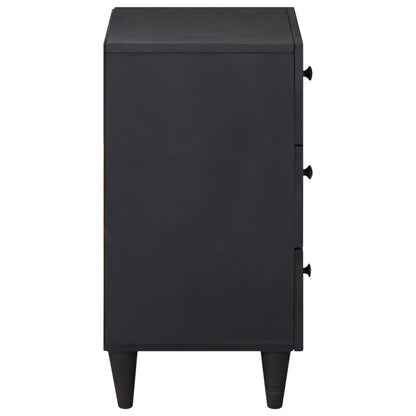 vidaXL Nachttisch Mehrfarbig 50 x 33 x 60 cm Massivholz Mango