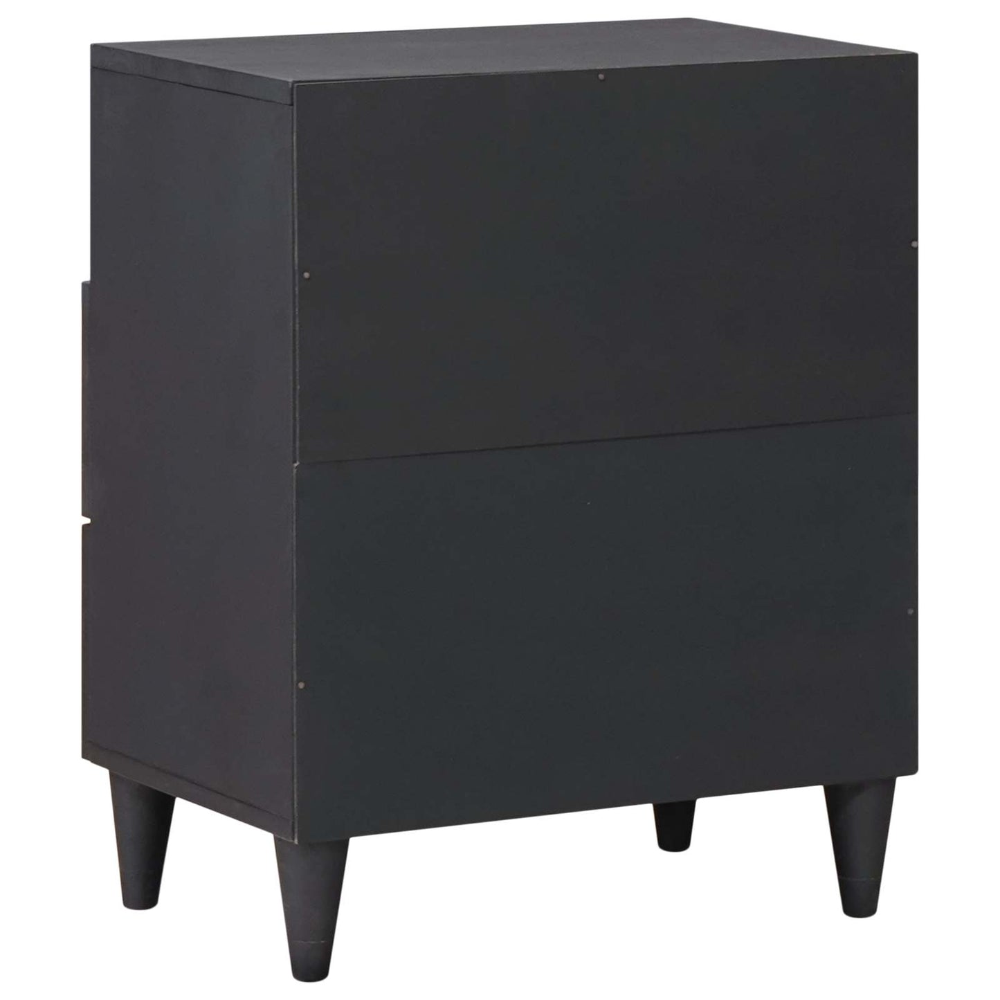 vidaXL Nachttisch Mehrfarbig 50 x 33 x 60 cm Massivholz Mango