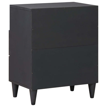 vidaXL Nachttisch Mehrfarbig 50 x 33 x 60 cm Massivholz Mango