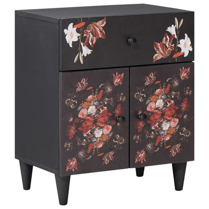 Nachttisch Mehrfarbig 50 x 33 x 60 cm Massivholz Mango