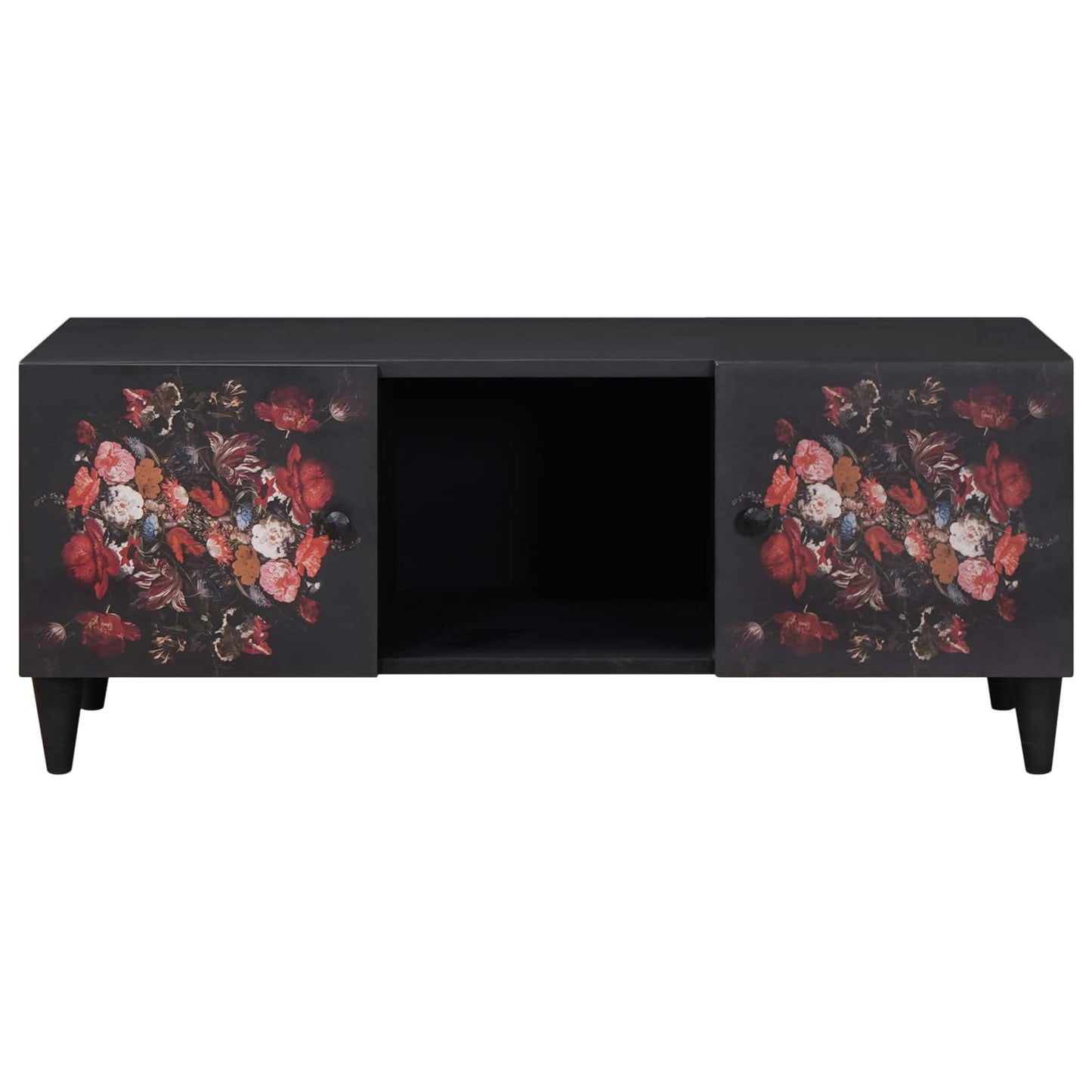 Couchtisch Mehrfarbig 100 x 54 x 40 cm Massivholz Mango