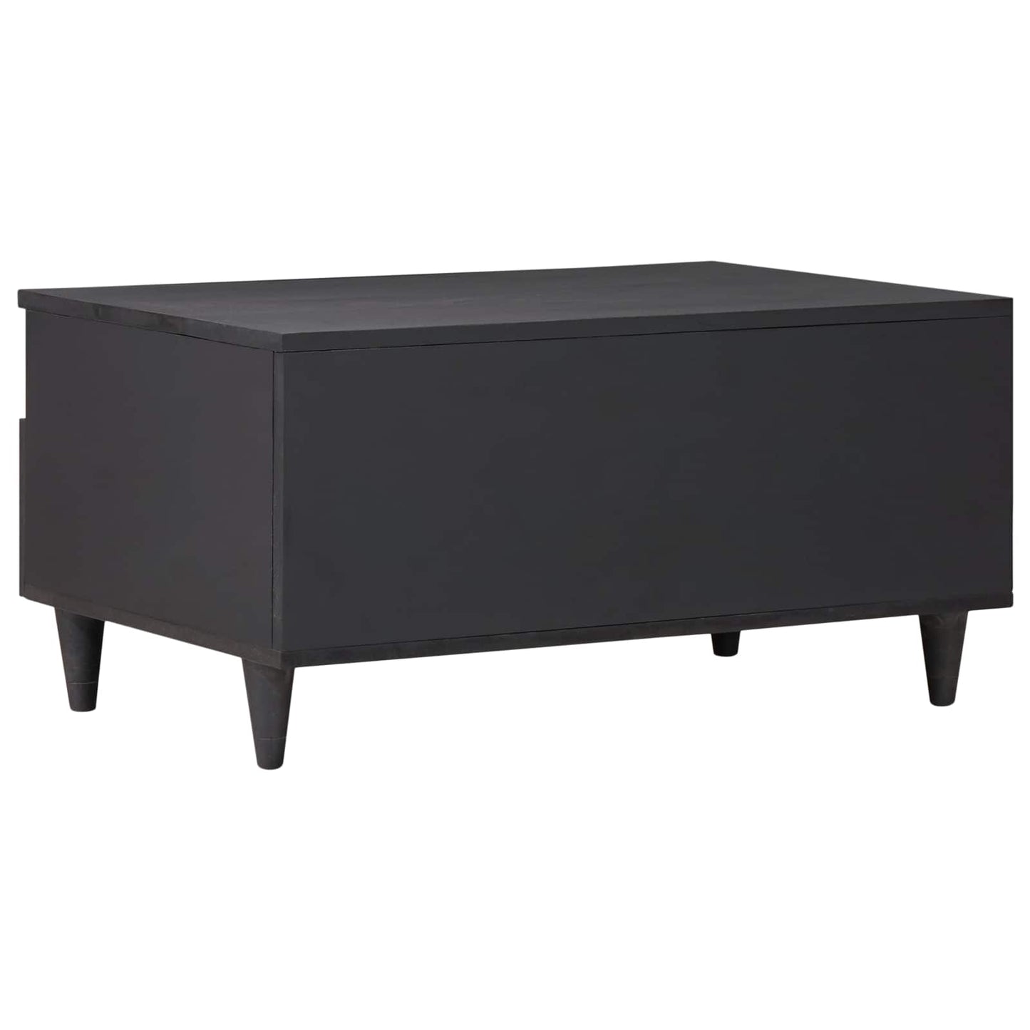 vidaXL Couchtisch Mehrfarbig 80 x 54 x 40 cm Massivholz Mango
