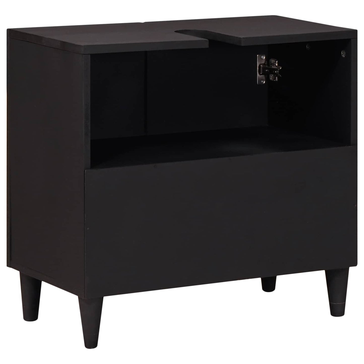 vidaXL Waschbeckenunterschrank mit Speicher Mehrfarbig 62 x 33 x 58 cm