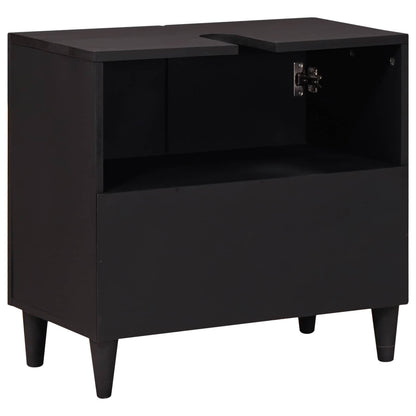 vidaXL Waschbeckenunterschrank mit Speicher Mehrfarbig 62 x 33 x 58 cm