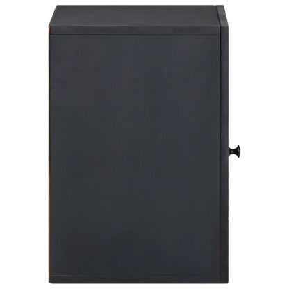 Hängeschrank Mehrfarbig 38 x 33,5 x 48 cm Massivholz Mango