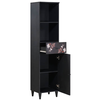 vidaXL Badezimmerschrank mit Schubladen Mehrfarbig 38 x 33,5 x 160 cm