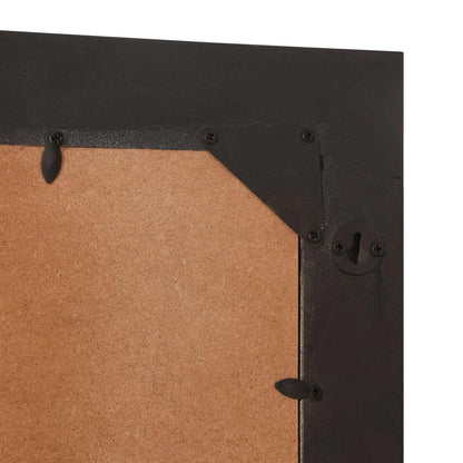 vidaXL Spiegel Wandmontiert mit Spiegel Mehrfarbig 70 x 50 x 3 cm Glas