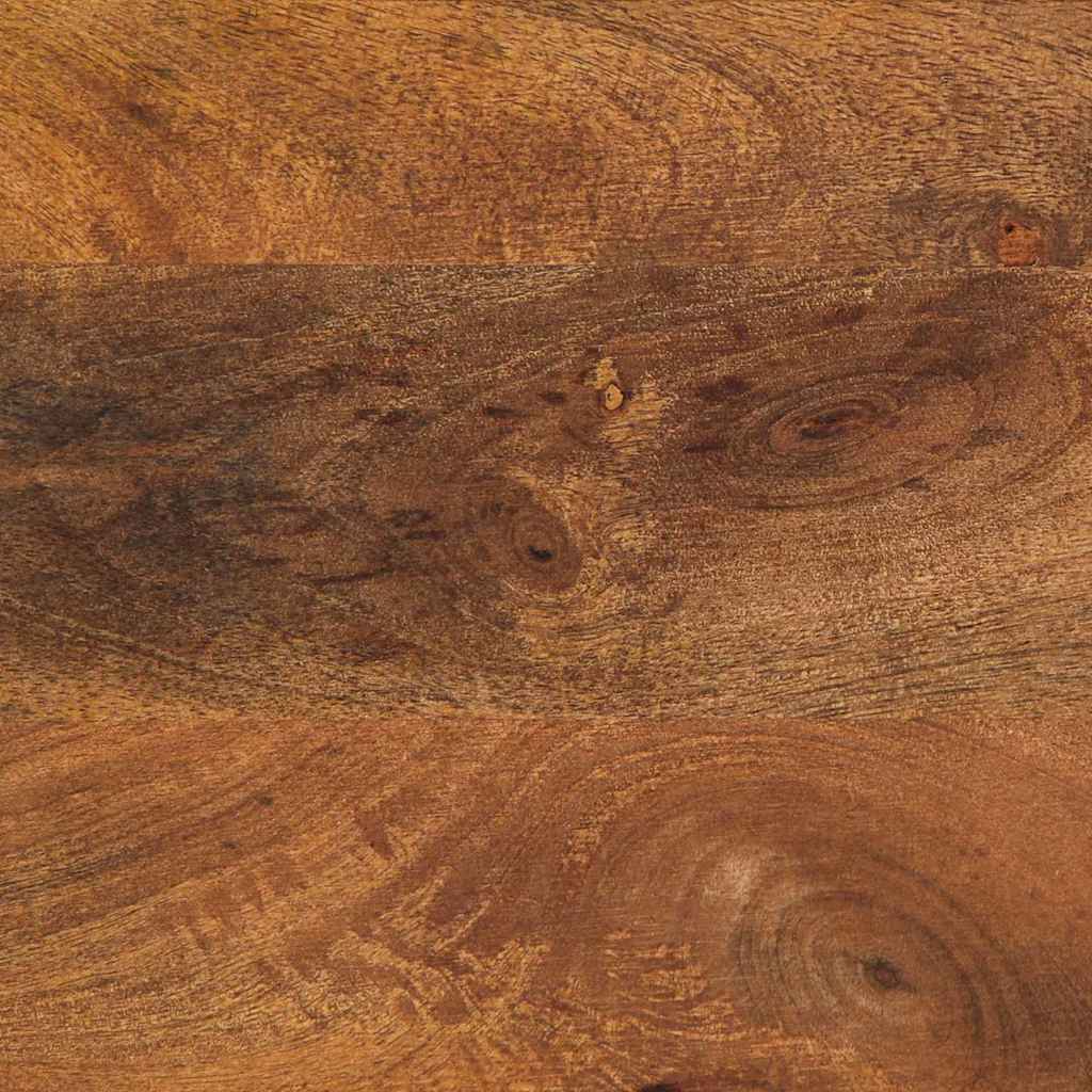 Nachttisch mit Tür Honigbraun 40 x 33 x 46 cm Massivholz Mango