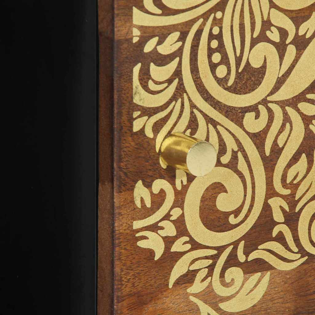 Couchtisch Honigbraun 80 x 50 x 40 cm Massivholz Mango