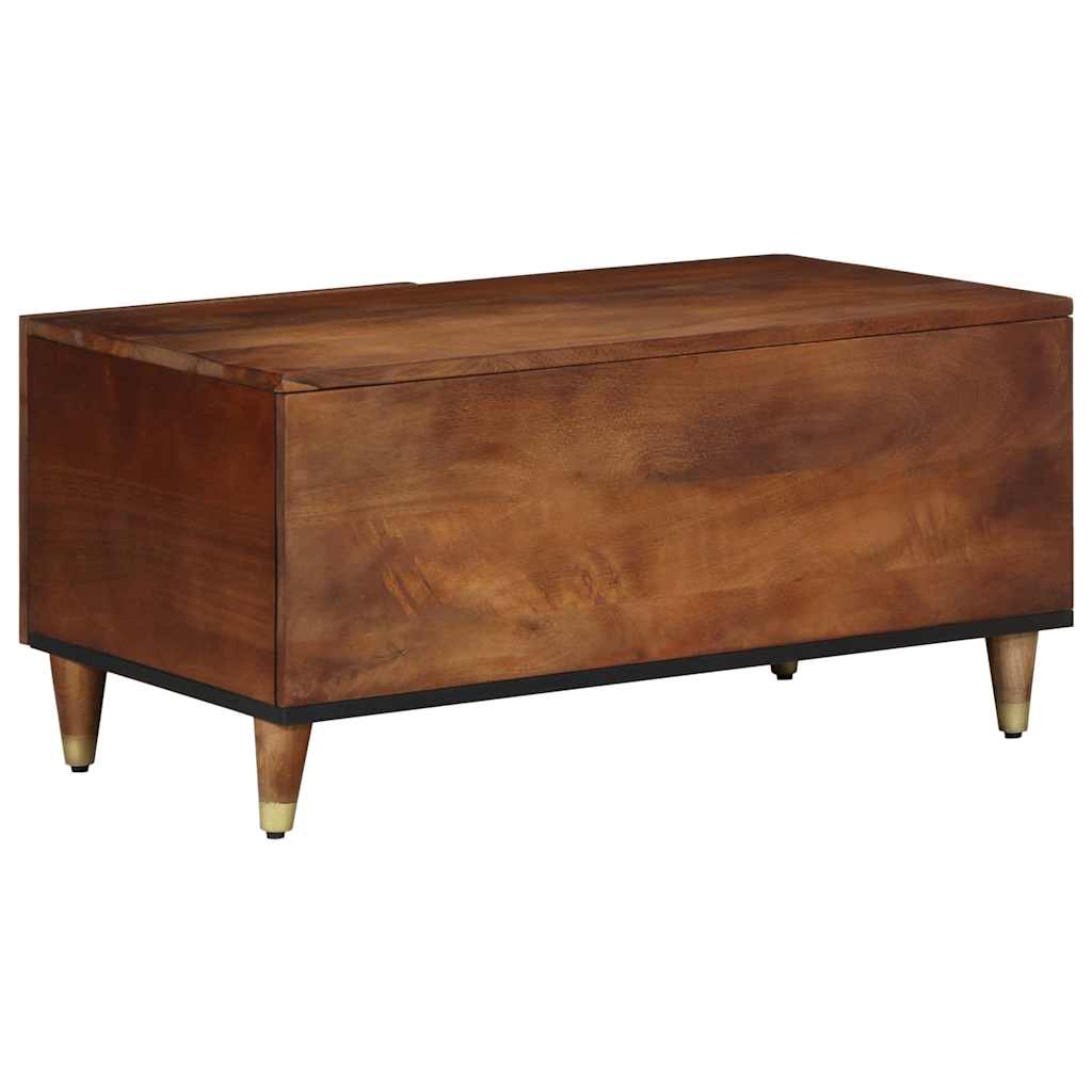 vidaXL Couchtisch Honigbraun 80 x 50 x 40 cm Massivholz Mango