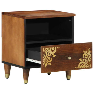 vidaXL Nachttisch Honigbraun 40 x 33 x 46 cm Massivholz Mango