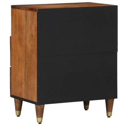vidaXL Nachttisch Honigbraun 50 x 33 x 62 cm Massivholz Mango