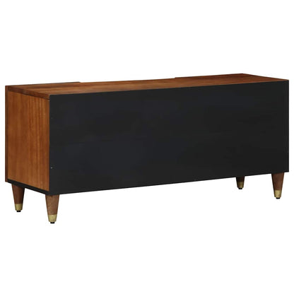 vidaXL TV-Schränk mit Tür Honigbraun 105 x 33 x 46 cm Massivholz Mango