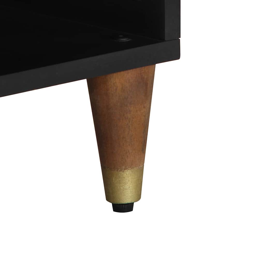 TV-Schränk Honigbraun 80 x 33 x 46 cm Massivholz Mango