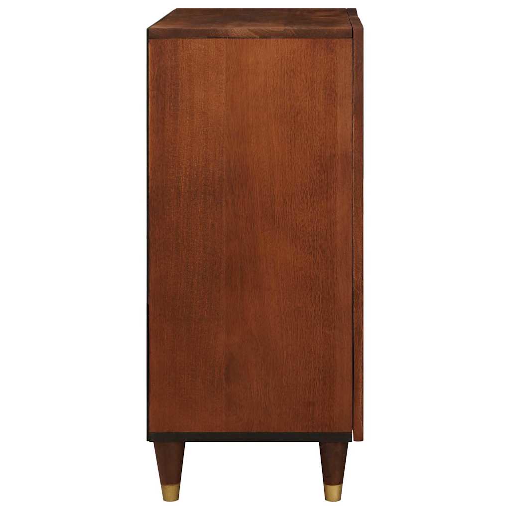 vidaXL Sideboard Braun 60 x 33 x 75 cm Massivholz Mango