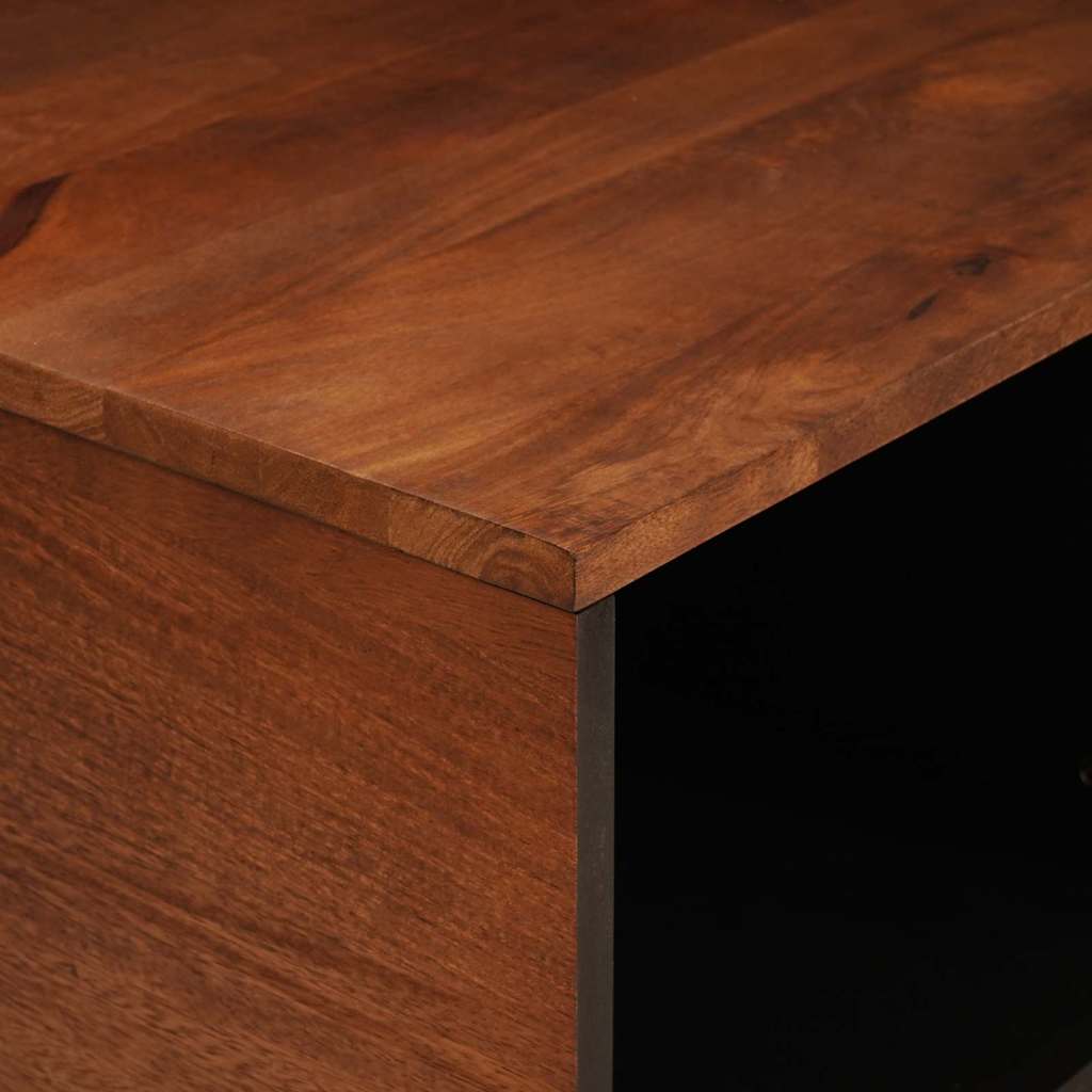 vidaXL Couchtisch 80 x 50 x 40 cm Massivholz Mango