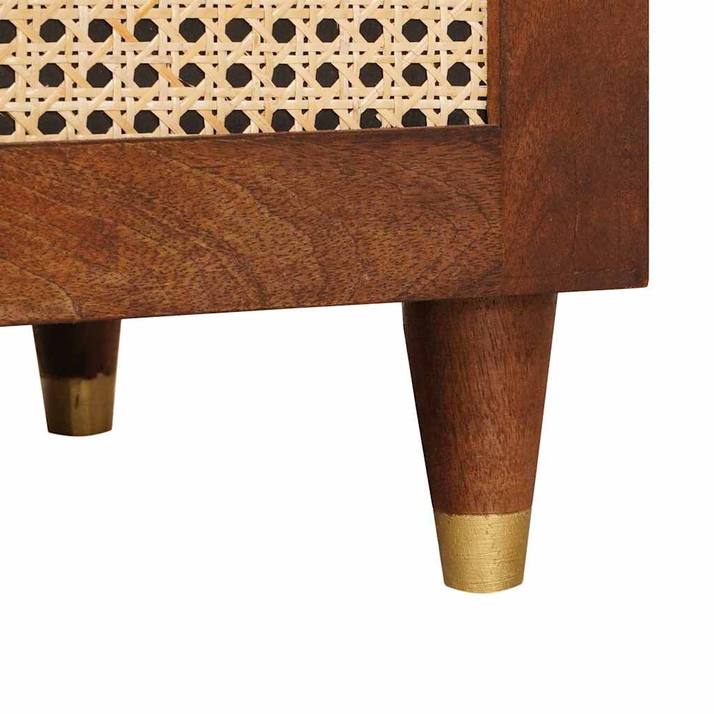 vidaXL Couchtisch 80 x 50 x 40 cm Massivholz Mango