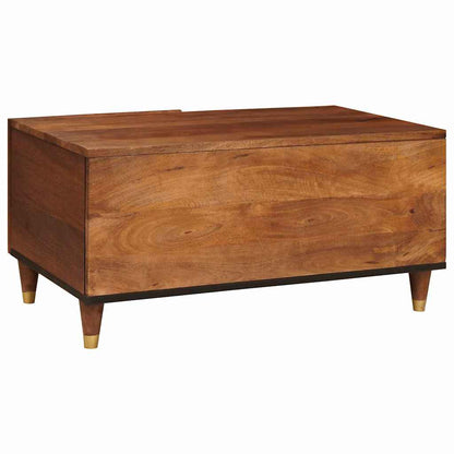 vidaXL Couchtisch 80 x 50 x 40 cm Massivholz Mango