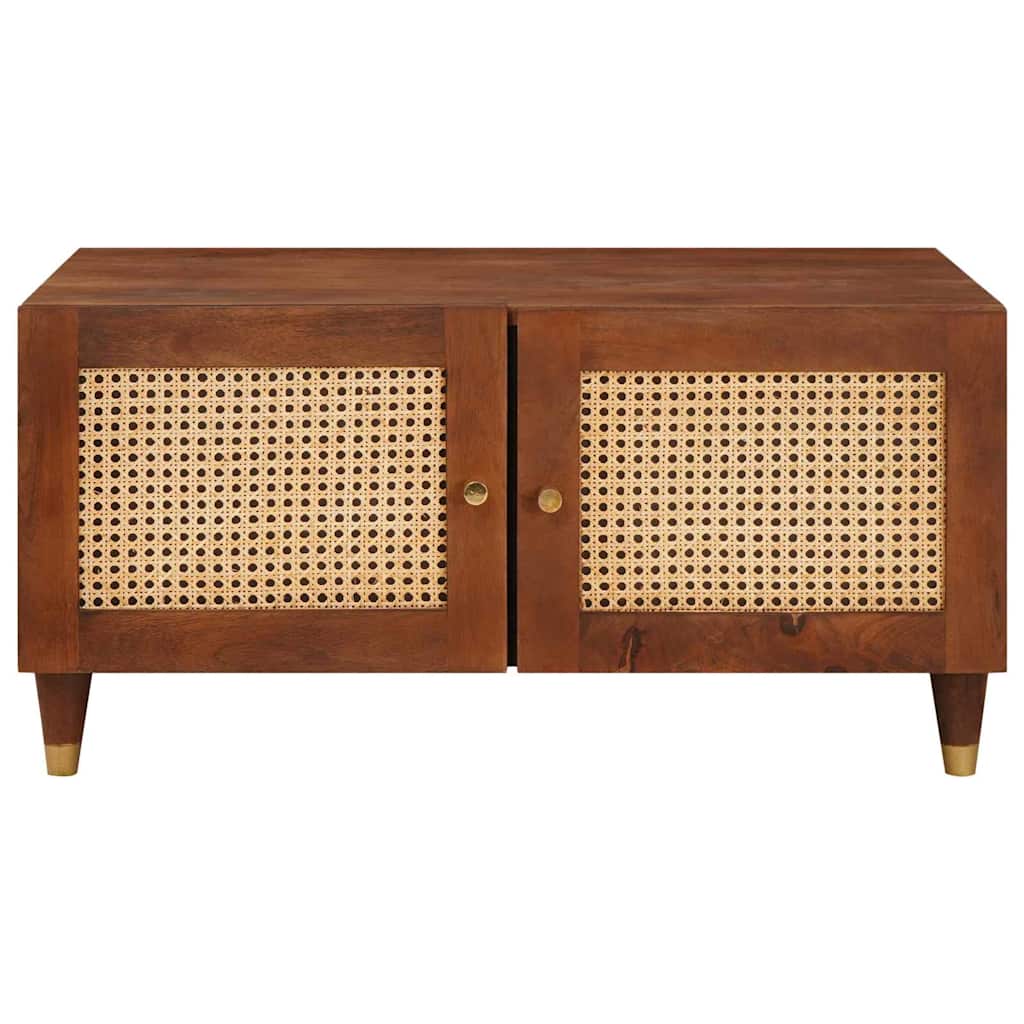 vidaXL Couchtisch 80 x 50 x 40 cm Massivholz Mango