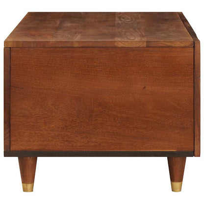 vidaXL Couchtisch 80 x 50 x 40 cm Massivholz Mango