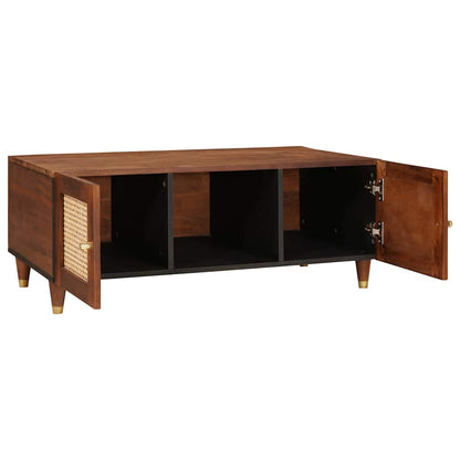 vidaXL Couchtisch 100 x 54 x 40 cm Massivholz Mango