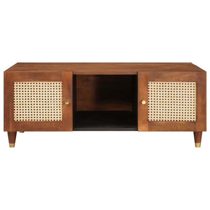 vidaXL Couchtisch 100 x 54 x 40 cm Massivholz Mango