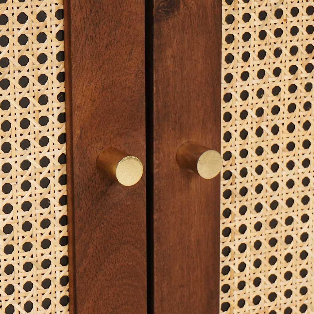 vidaXL Waschbeckenunterschrank Braun 62 x 33 x 58 cm Holzwerkstoff