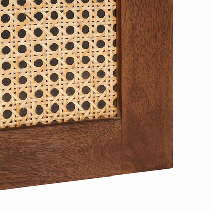 vidaXL Badezimmerschrank mit Tür Braun 38 x 33,5 x 48 cm Holzwerkstoff