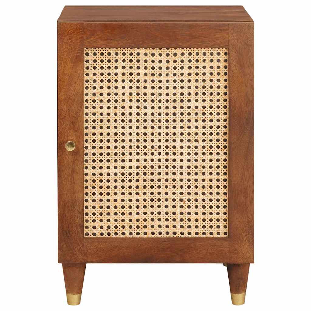 vidaXL Badezimmerschrank mit Tür Braun 38 x 33,5 x 58 cm Holzwerkstoff