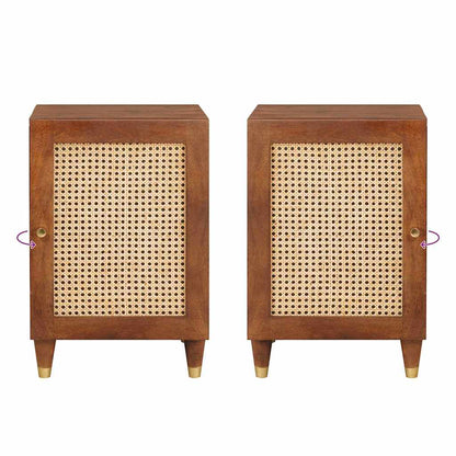 vidaXL Badezimmerschrank mit Tür Braun 38 x 33,5 x 58 cm Holzwerkstoff