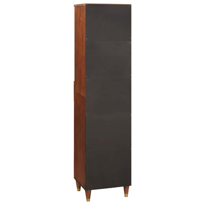 vidaXL Sideboard mit Regal Braun 38 x 33,5 x 160 cm Massivholz Mango