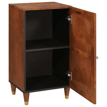 vidaXL Sideboard Braun 40 x 33,5 x 75 cm Massivholz Mango
