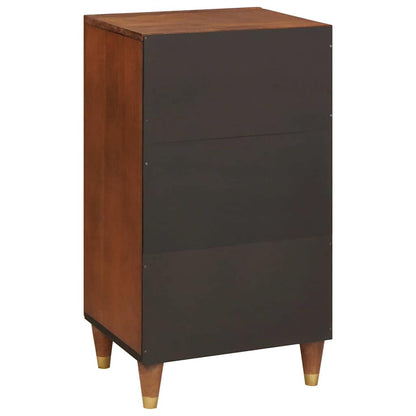 vidaXL Sideboard Braun 40 x 33,5 x 75 cm Massivholz Mango