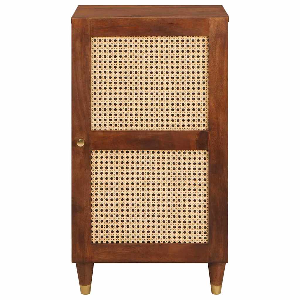 vidaXL Sideboard Braun 40 x 33,5 x 75 cm Massivholz Mango