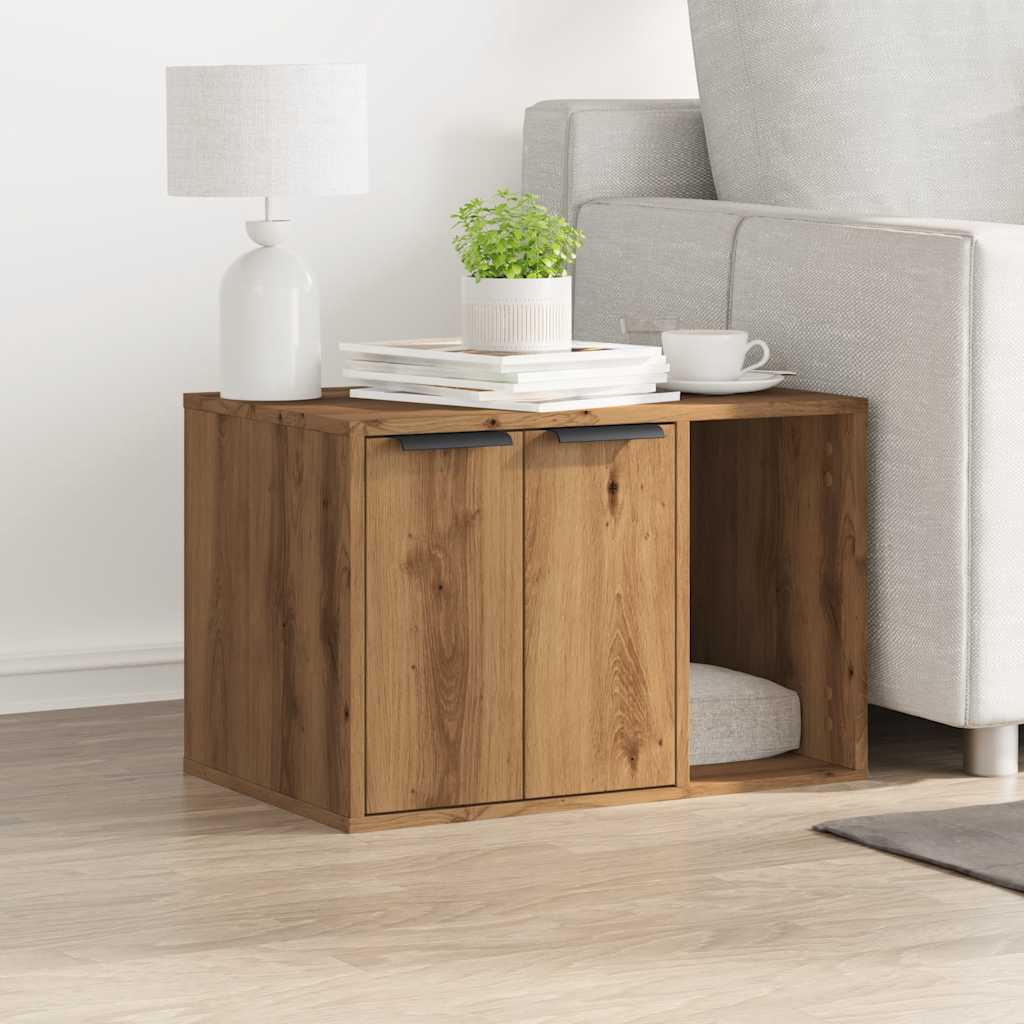 Katzenklo Artisan-Eiche 60x40x40 cm Holzwerkstoff