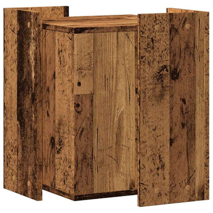 Katzenklo Altholz-Optik 42x42x51 cm Holzwerkstoff